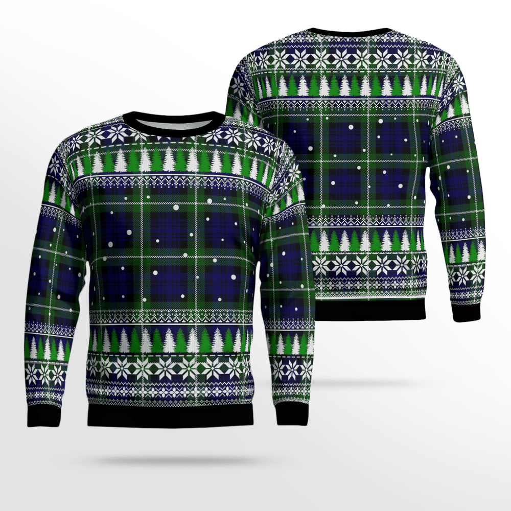 Clan Lamont Modern Tartan Christmas Ugly Sweater TX56 Lamont Modern Tartan Tartan Ugly Sweater