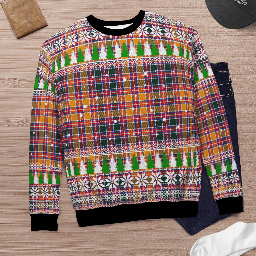 Clan Jacobite Tartan Christmas Ugly Sweater SX95 Jacobite Tartan Tartan Ugly Sweater