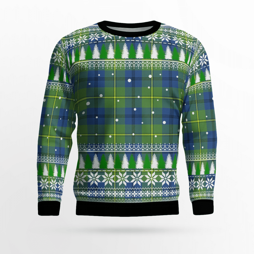 Clan Johnston Ancient Tartan Christmas Ugly Sweater NF15 Johnston Ancient Tartan Tartan Ugly Sweater