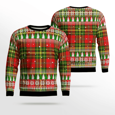 Clan Leask Tartan Christmas Ugly Sweater GI99
