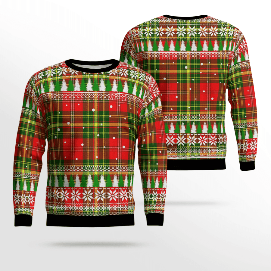 Clan Leask Tartan Christmas Ugly Sweater GI99 Leask Tartan Tartan Ugly Sweater