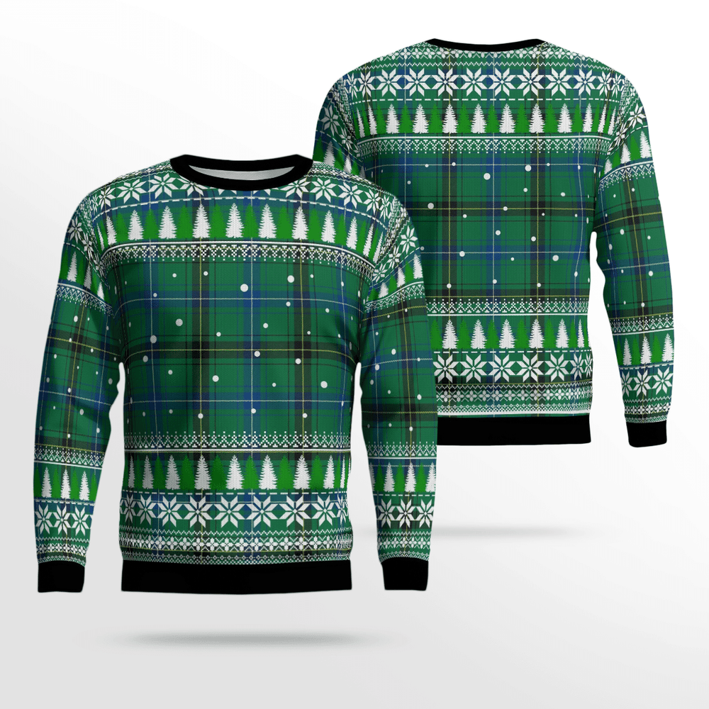 Clan Henderson Ancient Tartan Christmas Ugly Sweater RK15 Henderson Ancient Tartan Tartan Ugly Sweater