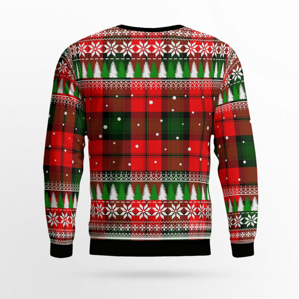 Clan Kerr Modern Tartan Christmas Ugly Sweater DK44 Kerr Modern Tartan Tartan Ugly Sweater