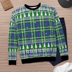 Clan Learmonth Tartan Christmas Ugly Sweater II60 Learmonth Tartan Tartan Ugly Sweater