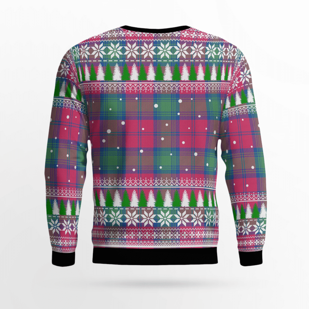 Clan Lindsay Ancient Tartan Christmas Ugly Sweater MX39 Lindsay Ancient Tartan Tartan Ugly Sweater