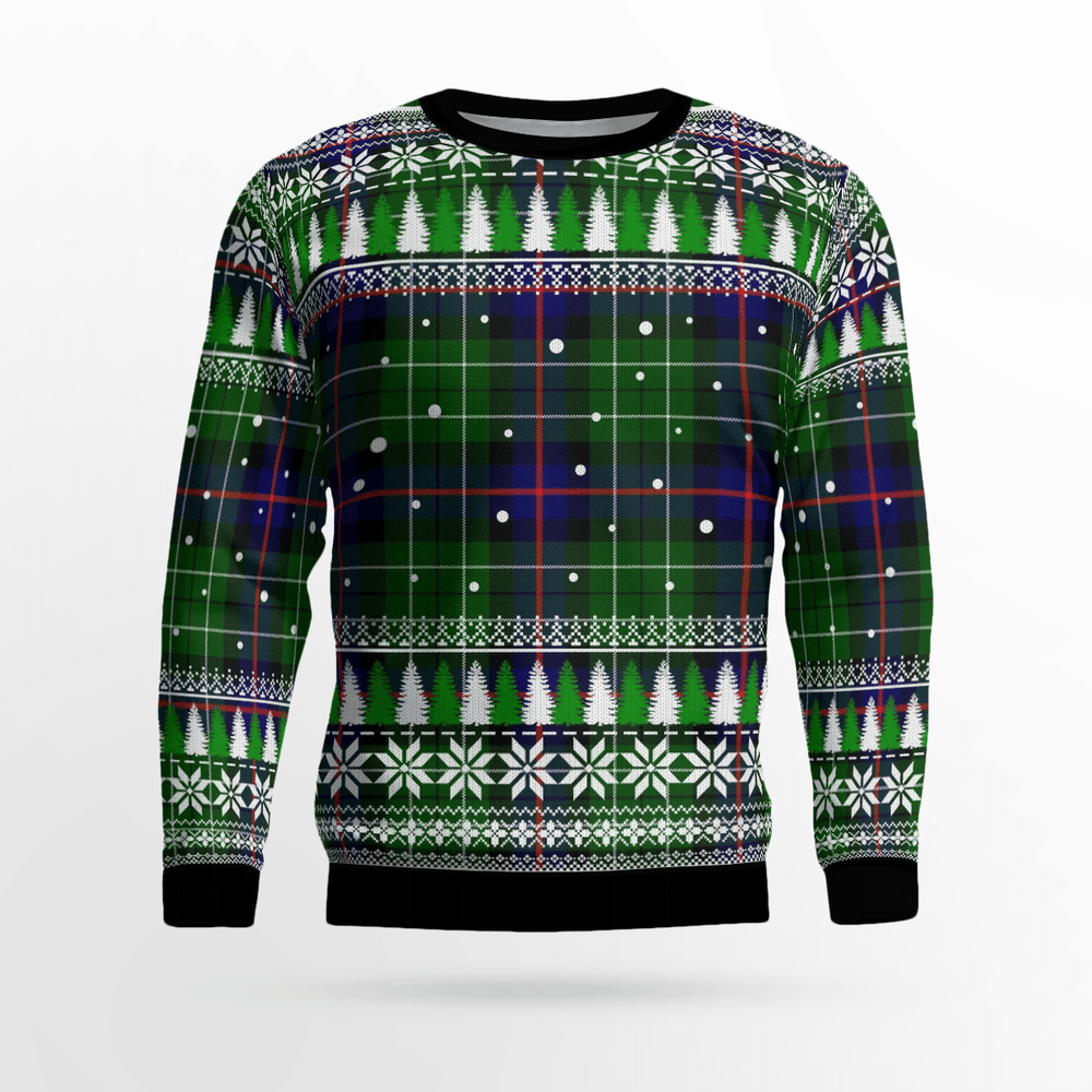 Clan Leslie Hunting Tartan Christmas Ugly Sweater YS79 Leslie Hunting Tartan Tartan Ugly Sweater
