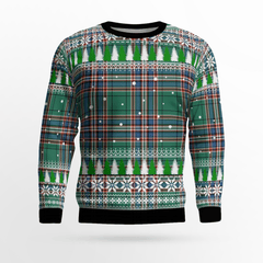 Clan MacFarlane Hunting Ancient Tartan Christmas Ugly Sweater AG64 MacFarlane Hunting Ancient Tartan Tartan Ugly Sweater