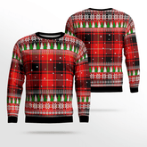 Clan MacIver Modern Tartan Christmas Ugly Sweater TB57 MacIver Modern Tartan Tartan Ugly Sweater