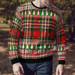 Clan MacGill Modern Tartan Christmas Ugly Sweater PF95 MacGill Modern Tartan Tartan Ugly Sweater