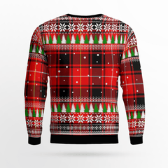 Clan MacIver Modern Tartan Christmas Ugly Sweater TB57 MacIver Modern Tartan Tartan Ugly Sweater