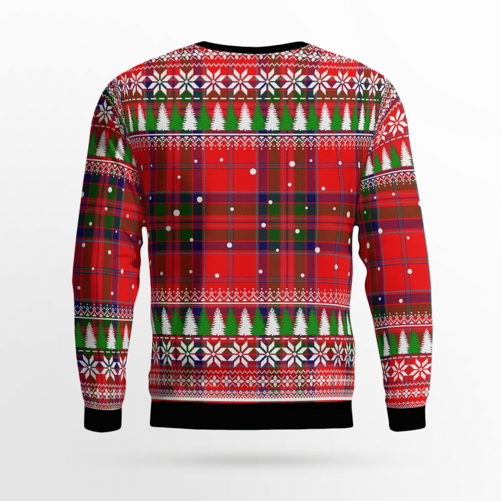 Clan MacGillivray Modern Tartan Christmas Ugly Sweater ZA34 MacGillivray Modern Tartan Tartan Ugly Sweater