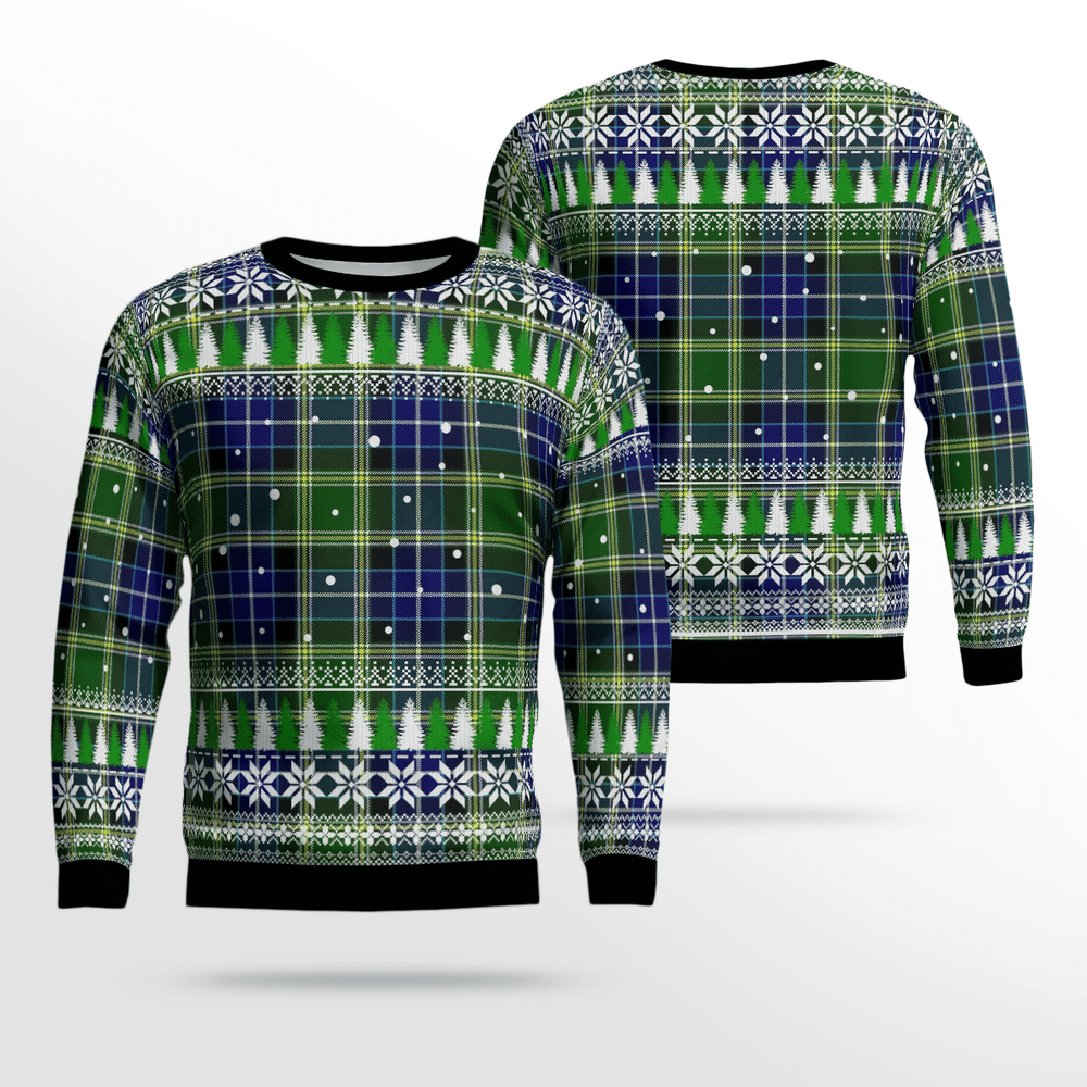 Clan MacKellar Tartan Christmas Ugly Sweater IX18 MacKellar Tartan Tartan Ugly Sweater
