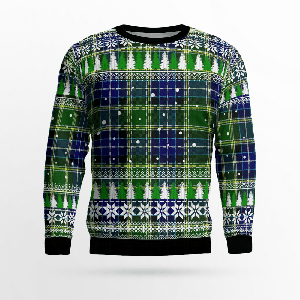 Clan MacKellar Tartan Christmas Ugly Sweater IX18 MacKellar Tartan Tartan Ugly Sweater