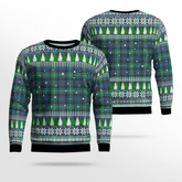 Clan MacKenzie Ancient Tartan Christmas Ugly Sweater PL25 MacKenzie Ancient Tartan Tartan Ugly Sweater