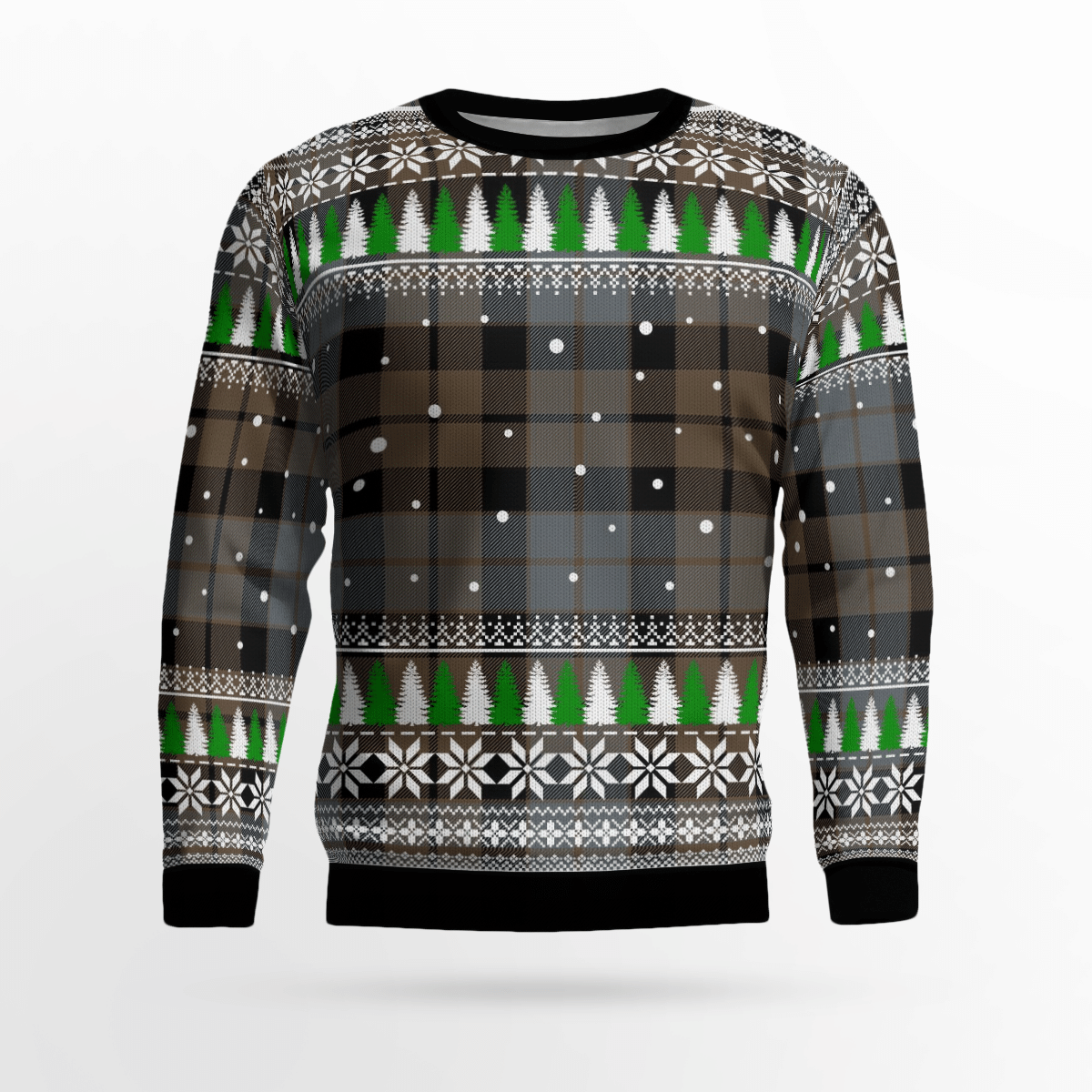 Clan MacKay Weathered Tartan Christmas Ugly Sweater IJ93 MacKay Weathered Tartan Tartan Ugly Sweater