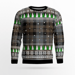 Clan MacKay Weathered Tartan Christmas Ugly Sweater IJ93 MacKay Weathered Tartan Tartan Ugly Sweater