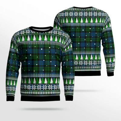 Clan MacKie Tartan Christmas Ugly Sweater LU28