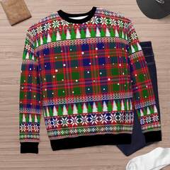 Clan MacIntyre Modern Tartan Christmas Ugly Sweater VK11 MacIntyre Modern Tartan Tartan Ugly Sweater