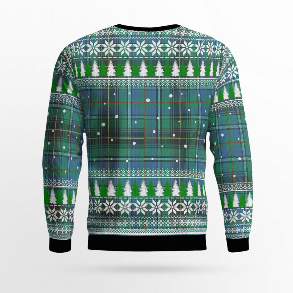 Clan MacInnes Ancient Tartan Christmas Ugly Sweater RU98 MacInnes Ancient Tartan Tartan Ugly Sweater