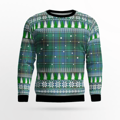 Clan MacInnes Ancient Tartan Christmas Ugly Sweater RU98 MacInnes Ancient Tartan Tartan Ugly Sweater