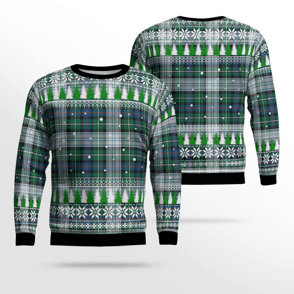 Clan MacKenzie Dress Ancient Tartan Christmas Ugly Sweater JZ16 MacKenzie Dress Ancient Tartan Tartan Ugly Sweater