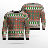 Clan MacKinnon Ancient Tartan Christmas Ugly Sweater KM30 MacKinnon Ancient Tartan Tartan Ugly Sweater