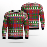 Clan MacKintosh Modern Tartan Christmas Ugly Sweater MK72 MacKintosh Modern Tartan Tartan Ugly Sweater