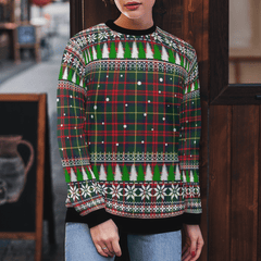 Clan MacKintosh Hunting Modern Tartan Christmas Ugly Sweater DM78 MacKintosh Hunting Modern Tartan Tartan Ugly Sweater