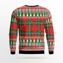Clan MacLaine of Loch Buie Tartan Christmas Ugly Sweater EN38 MacLaine of Loch Buie Tartan Tartan Ugly Sweater