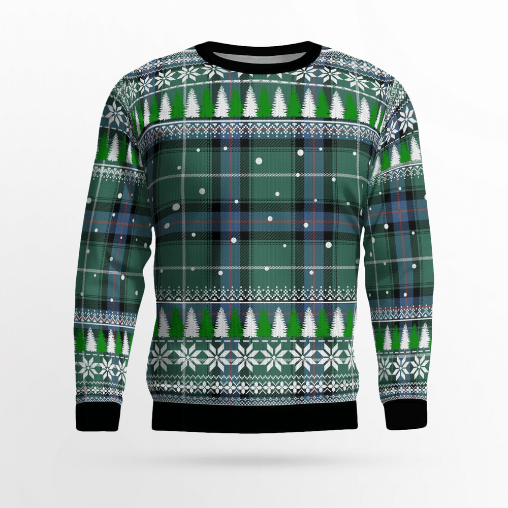 Clan MacDonald of the Isles Hunting Ancient Tartan Christmas Ugly Sweater UO39 MacDonald of the Isles Hunting Ancient Tartan Tartan Ugly Sweater