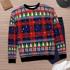 Clan MacLachlan Modern Tartan Christmas Ugly Sweater IT51 MacLachlan Modern Tartan Tartan Ugly Sweater