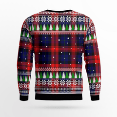 Clan MacLachlan Modern Tartan Christmas Ugly Sweater IT51 MacLachlan Modern Tartan Tartan Ugly Sweater