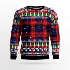 Clan MacLachlan Modern Tartan Christmas Ugly Sweater IT51 MacLachlan Modern Tartan Tartan Ugly Sweater