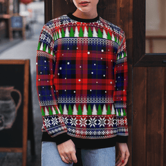 Clan MacLachlan Modern Tartan Christmas Ugly Sweater IT51 MacLachlan Modern Tartan Tartan Ugly Sweater