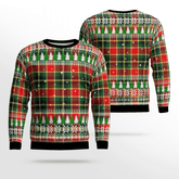 Clan MacLachlan Hunting Modern Tartan Christmas Ugly Sweater CS37 MacLachlan Hunting Modern Tartan Tartan Ugly Sweater