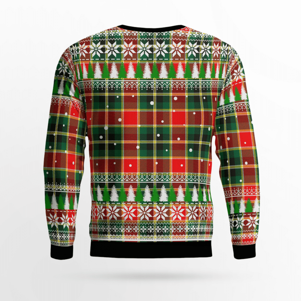 Clan MacLachlan Hunting Modern Tartan Christmas Ugly Sweater CS37 MacLachlan Hunting Modern Tartan Tartan Ugly Sweater