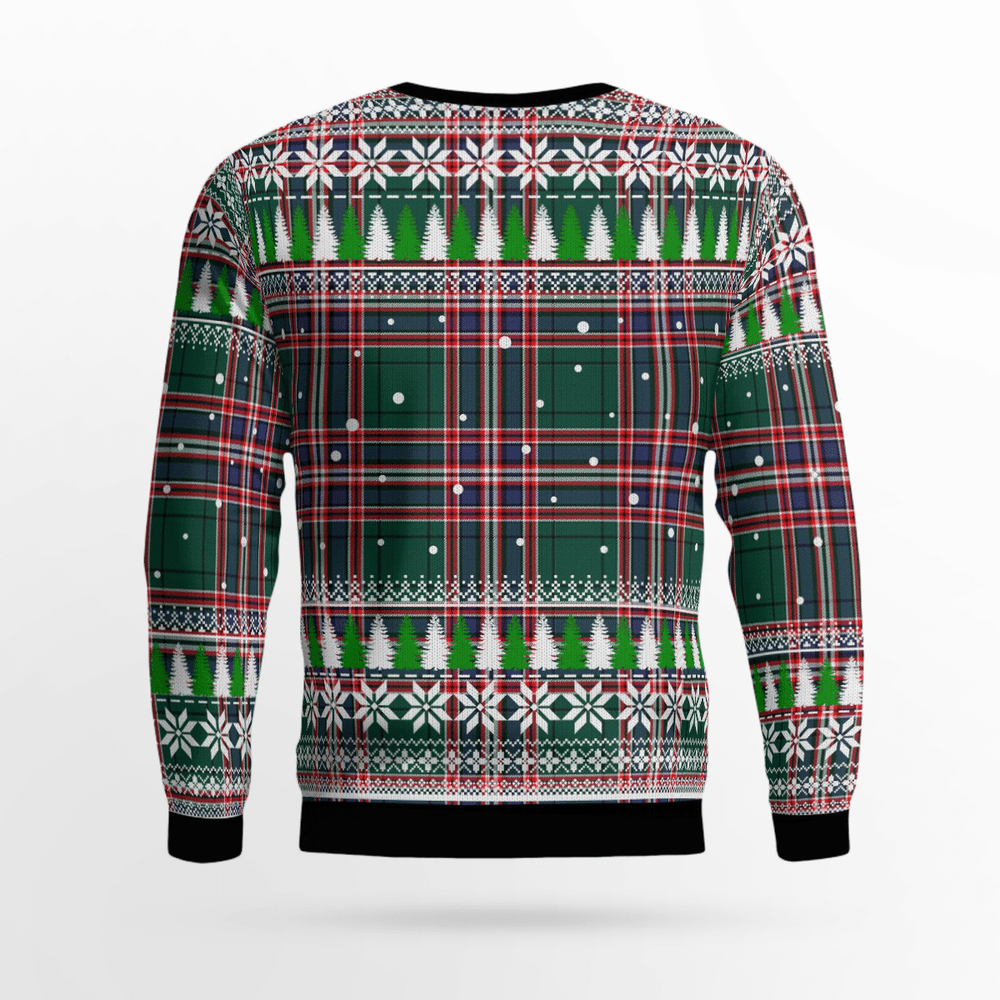 Clan MacFarlane Hunting Modern Tartan Christmas Ugly Sweater YZ60 MacFarlane Hunting Modern Tartan Tartan Ugly Sweater