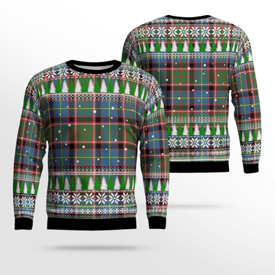 Clan Norvel (Stirling) Tartan Christmas Ugly Sweater TN23