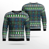 Clan Nicolson Hunting Ancient Tartan Christmas Ugly Sweater HK36 Nicolson Hunting Ancient Tartan Tartan Ugly Sweater