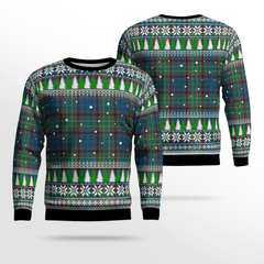 Clan Nicolson Hunting Ancient Tartan Christmas Ugly Sweater HK36 Nicolson Hunting Ancient Tartan Tartan Ugly Sweater