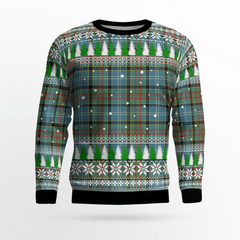 Clan Paisley District Tartan Christmas Ugly Sweater ET82 Paisley District Tartan Tartan Ugly Sweater