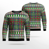 Clan Shaw Green Modern Tartan Christmas Ugly Sweater YS25 Shaw Green Modern Tartan Tartan Ugly Sweater