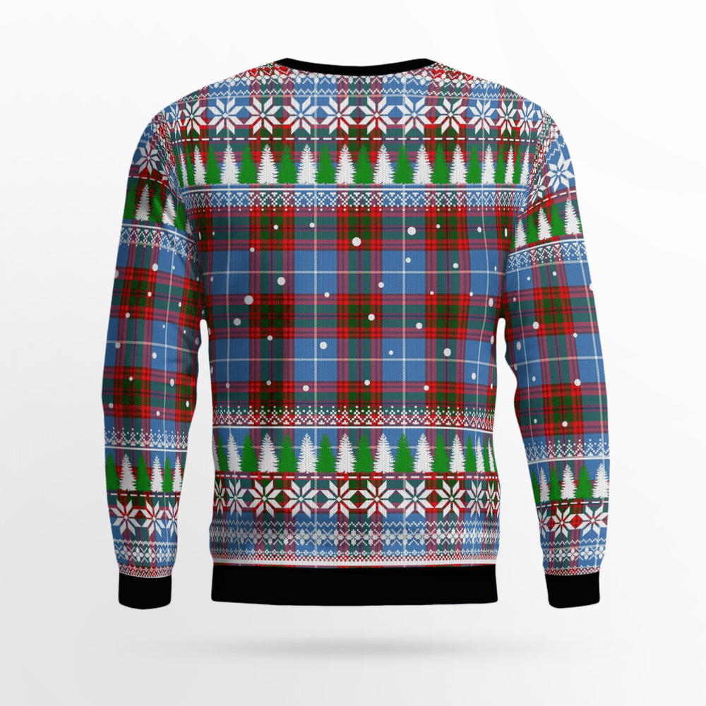 Clan Preston (Edinburgh) Tartan Christmas Ugly Sweater KS72 Preston (Edinburgh) Tartan Tartan Ugly Sweater