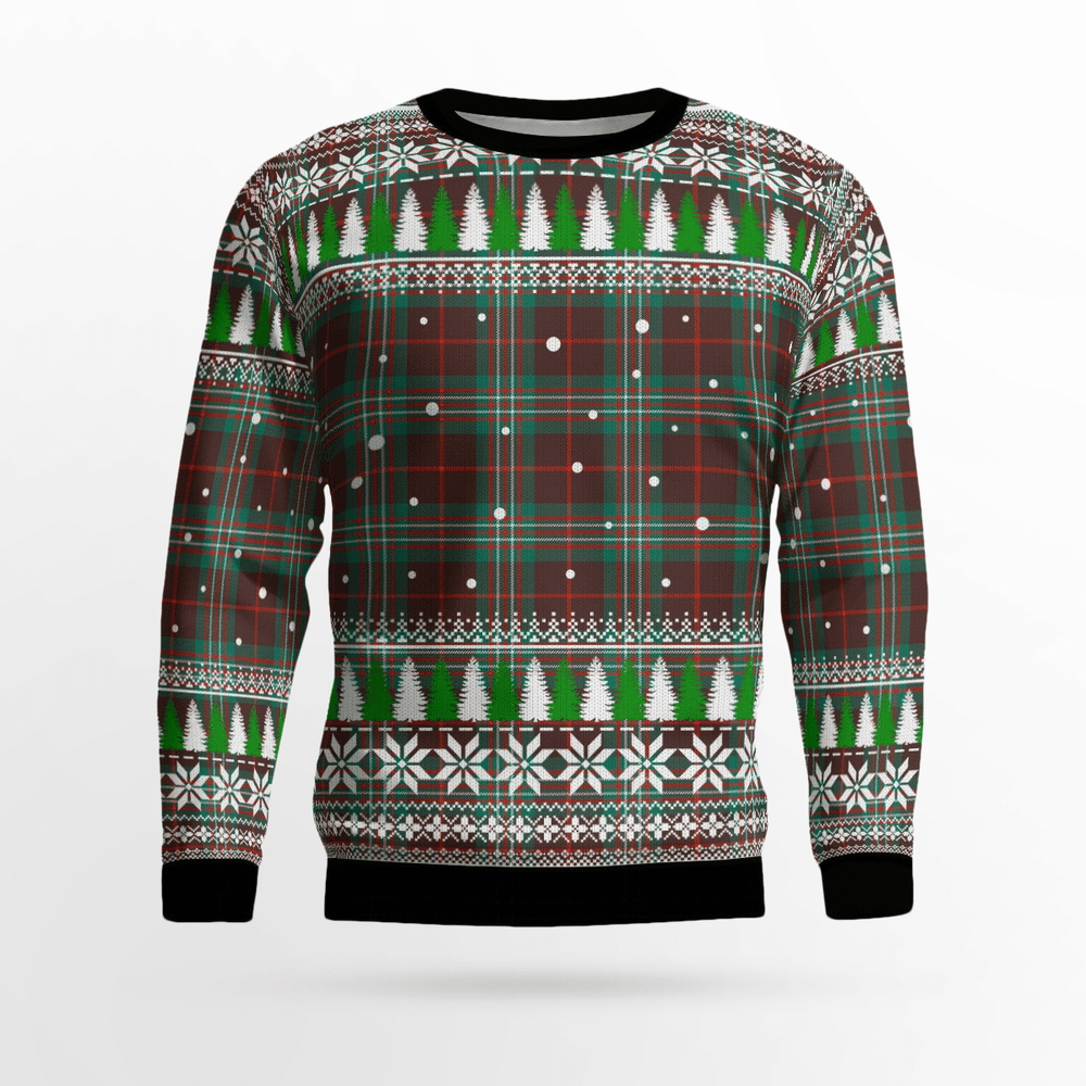 Clan Scott Brown Ancient Tartan Christmas Ugly Sweater KE65 Scott Brown Ancient Tartan Tartan Ugly Sweater