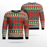 Clan Sinclair Ancient Tartan Christmas Ugly Sweater CM55 Sinclair Ancient Tartan Tartan Ugly Sweater