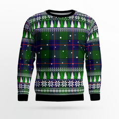 Clan Shaw Modern Tartan Christmas Ugly Sweater PZ67 Shaw Modern Tartan Tartan Ugly Sweater