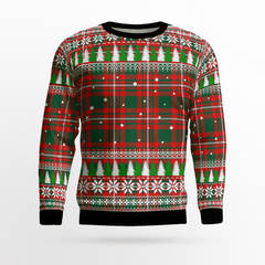 Clan Princess Margaret Tartan Christmas Ugly Sweater UK16 Princess Margaret Tartan Tartan Ugly Sweater