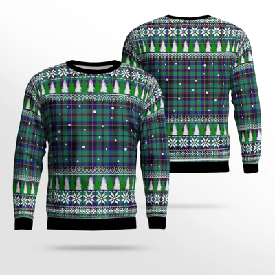 Clan Stevenson Tartan Christmas Ugly Sweater PE92