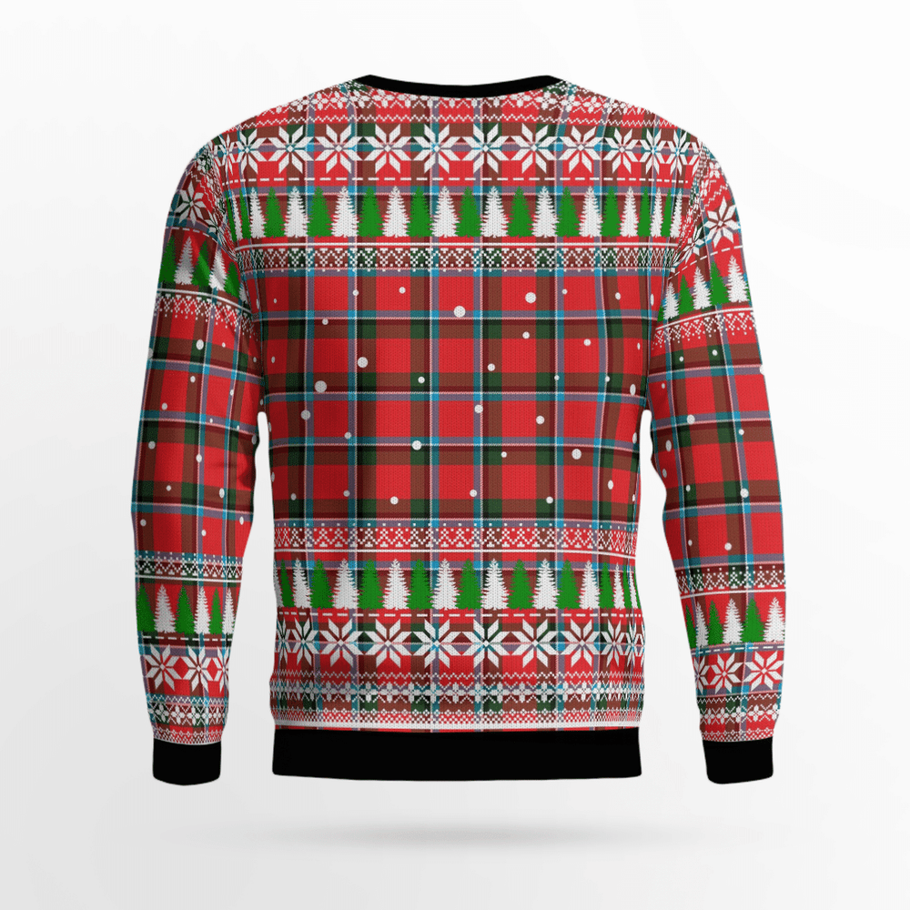 Clan Sinclair Modern Tartan Christmas Ugly Sweater NH45 Sinclair Modern Tartan Tartan Ugly Sweater