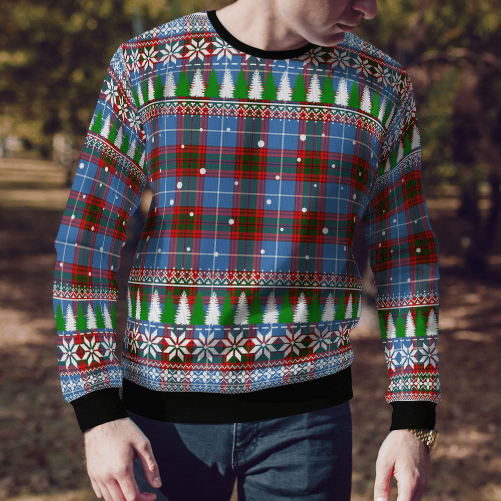 Clan Skirving (Edinburgh) Tartan Christmas Ugly Sweater JT32 Skirving (Edinburgh) Tartan Tartan Ugly Sweater